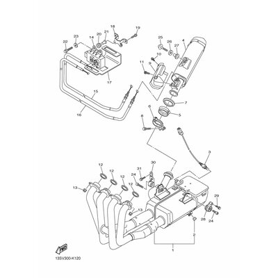 STUTZE, SCHALLDAMPFER 2