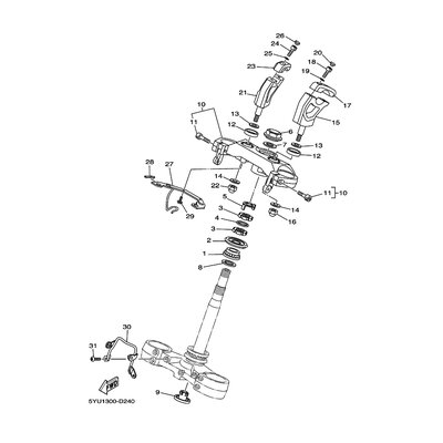 Yamaha Teil 5YU2344E0000