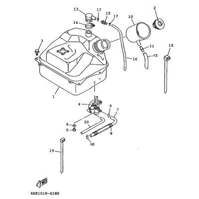 KRAFTSTOFFTANK KOMPL.