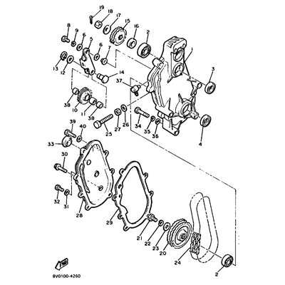 SPROCKET, CHAIN DRIVE