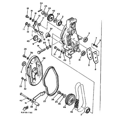 SPROCKET, CHAIN DRIVE (19T)