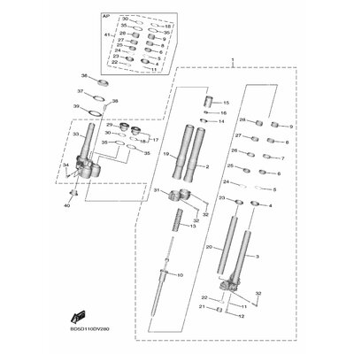 BRKT., STABILIZER FR.