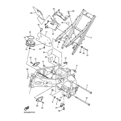 BOLT, FLANGE (3Y1)