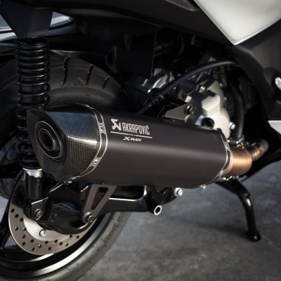 Akrapovic Slip-on-Schalldmpfer, schwarz