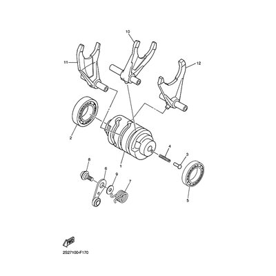 Yamaha Teil 2S2185020000