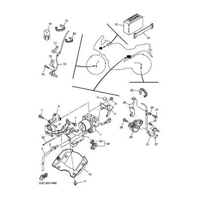 Yamaha Teil 5D02175T0000
