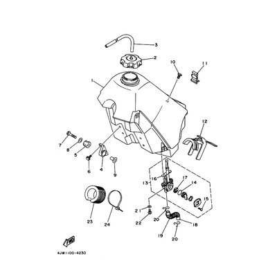 KRAFTSTOFFTANK KOMPL.