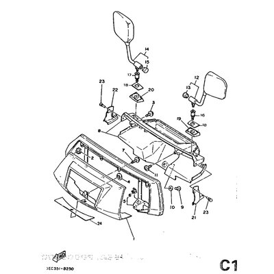 OBERE LENKERABDECKUNG 1