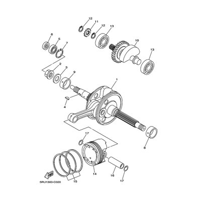 KOLBENRINGSATZ (0.50MM UG)