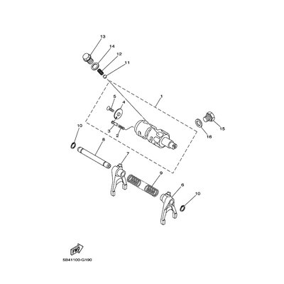 SCHALTGABEL 1