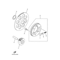 ANLASSERKUPPLUNG, AUSSEN