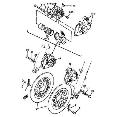 BREMSSATTEL KOMPL.