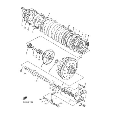 PRIMARABTRIEBSRAD KOMPL.
