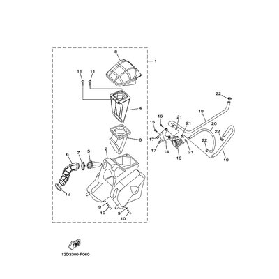 Yamaha Teil 3D6E48030100