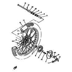 FLANSCH, ABSTANDHALTER 1