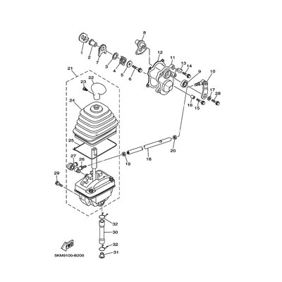 Yamaha Teil 5GH186170000
