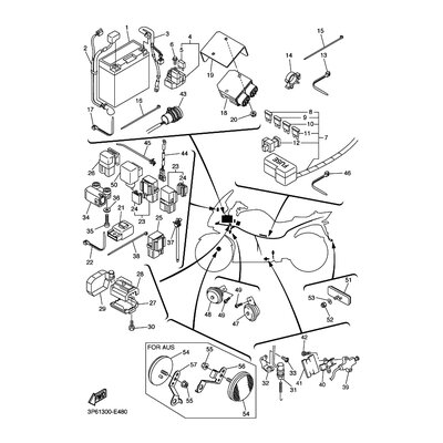 Yamaha Teil 3P6821760000