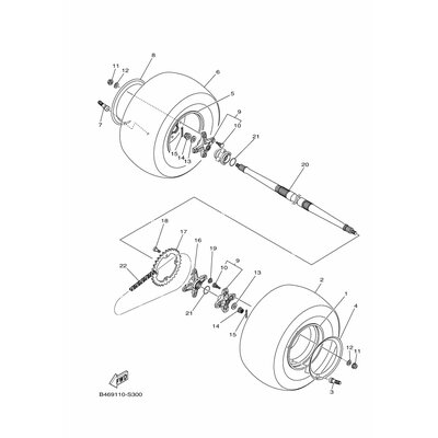 WHEEL SHAFT COLLAR
