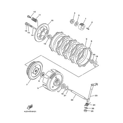 ZAHNRAD, PRIMARANTRIEB