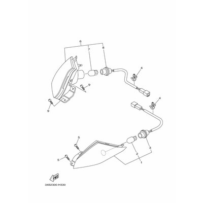 VORDERER BLINKER KOMPL. 2