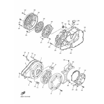 DAMPFER, MOTORAUFHANGUNG 2