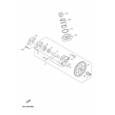 Yamaha Teil 5STE33620000