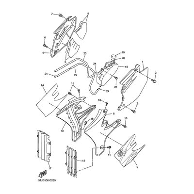 Yamaha Teil 91A110512500