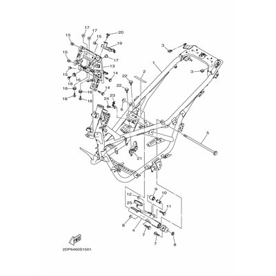 HALTER, BREMSSCHLAUCH