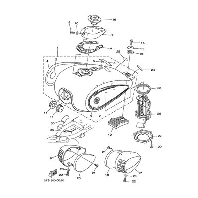 Yamaha Teil 27SF414K0000