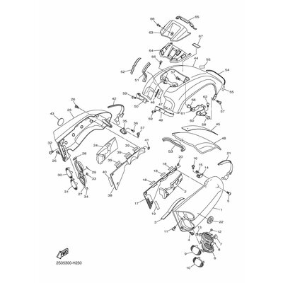 Yamaha Teil 2S32172V0000