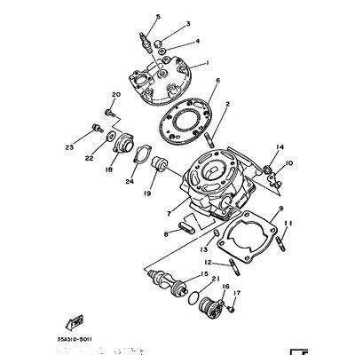 DICHTUNG, ZYLINDER 1