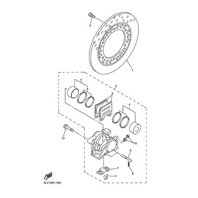 HALTER, BREMSSATTEL