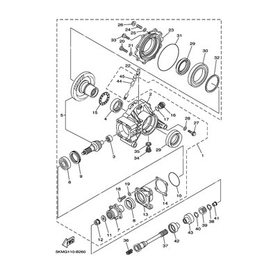 SHIM, DRIVE PISTON (0.45T)
