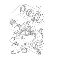 DICHTUNG, WASSERPUMPE