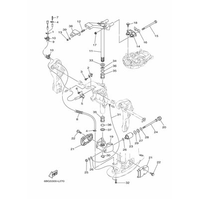 Yamaha Teil 69W445750000