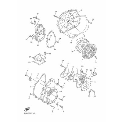 DECKEL, KURBELGEHAEUSE 3
