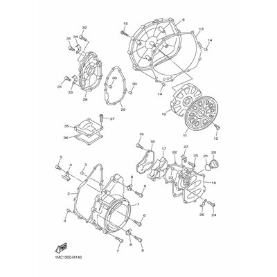DECKEL, KURBELGEHAEUSE 3