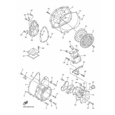 DECKEL, KURBELGEHAEUSE 3