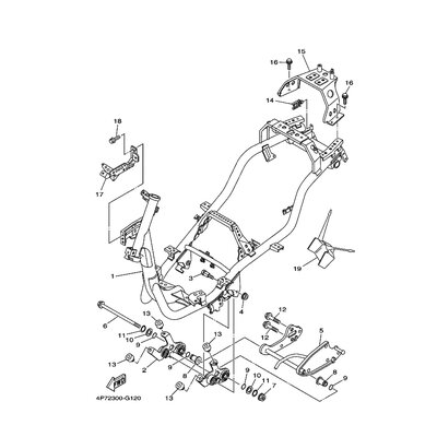 Yamaha Teil 4P7F14200000