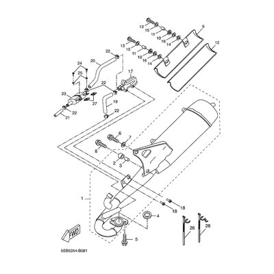 Yamaha Teil 5WWE48031000