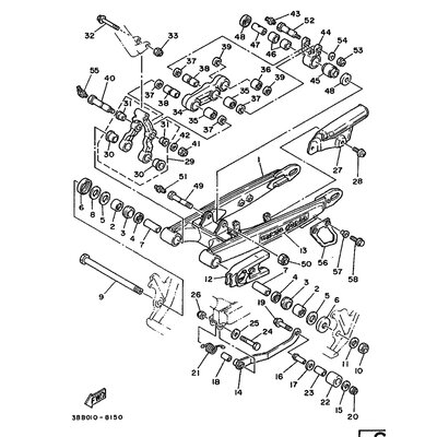 BOLT, FLANGE (3R0)