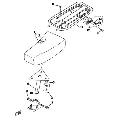 BOLT, FLANGE (1J7)