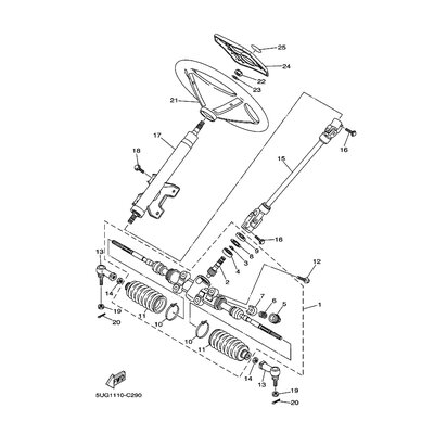 WHEEL, STEERING