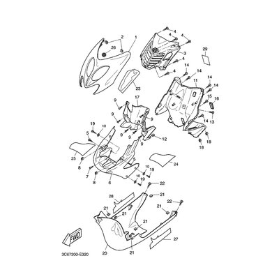 KAROSSERIE, V. OBEN 1