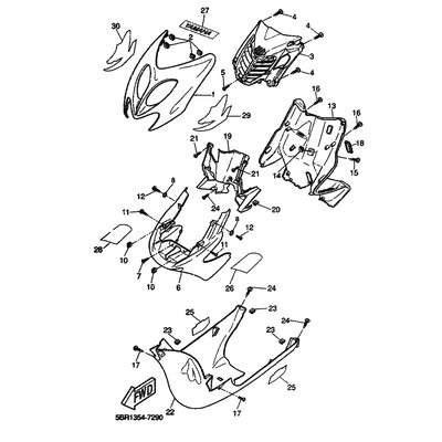 KAROSSERIE, V. OBEN 1