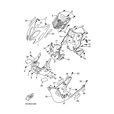 KAROSSERIE, V. OBEN 1