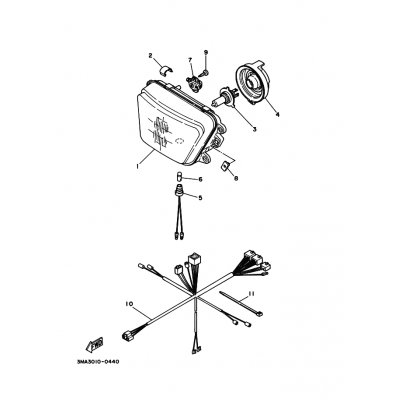 KABEL, SCHEINWERFER
