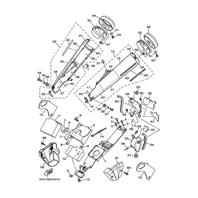Yamaha Teil 5YU2847S0000
