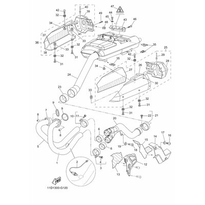 Yamaha Teil 5YKE477R0000