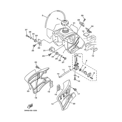 BEFESTIGUNGSBAND, TANK 1